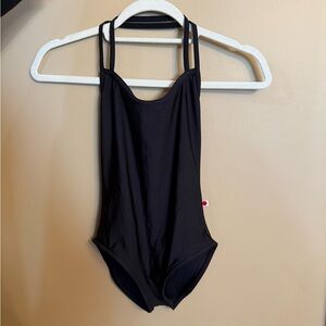 Black Lena Yumiko Ballet Leotard